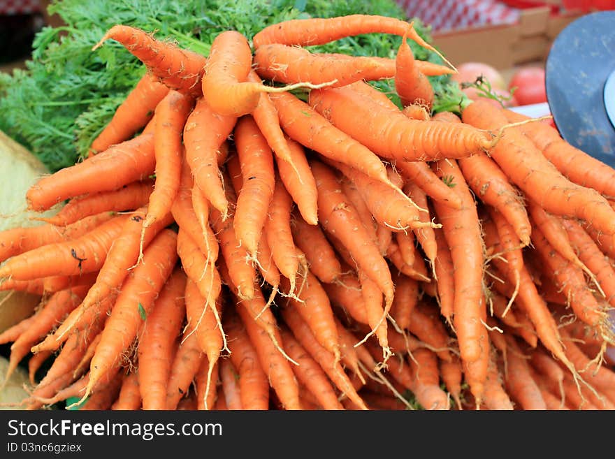 Bunches Of Carrots