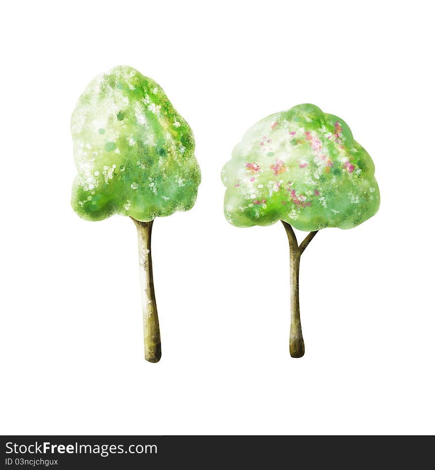 Clip-art: trees