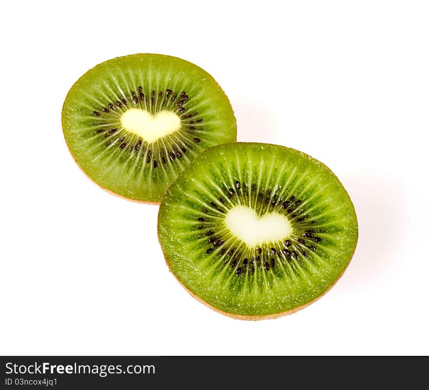 Sliced kiwi