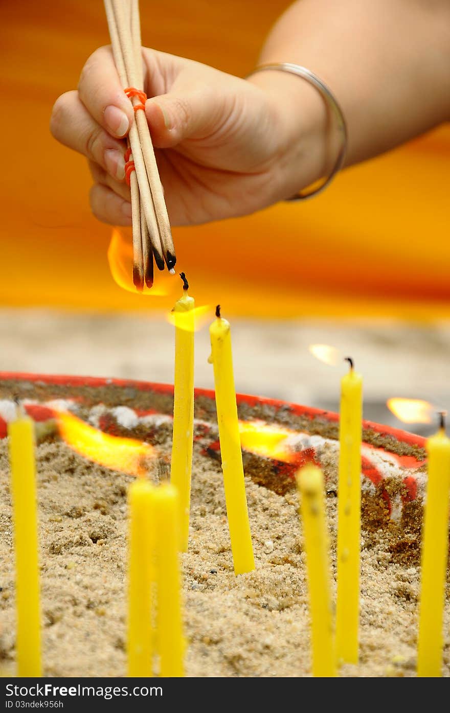 Hand With Incense