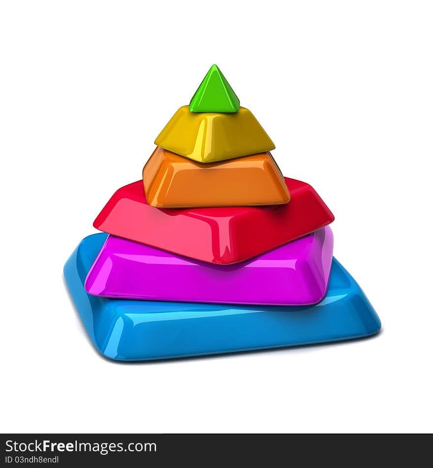 Colorful Pyramid