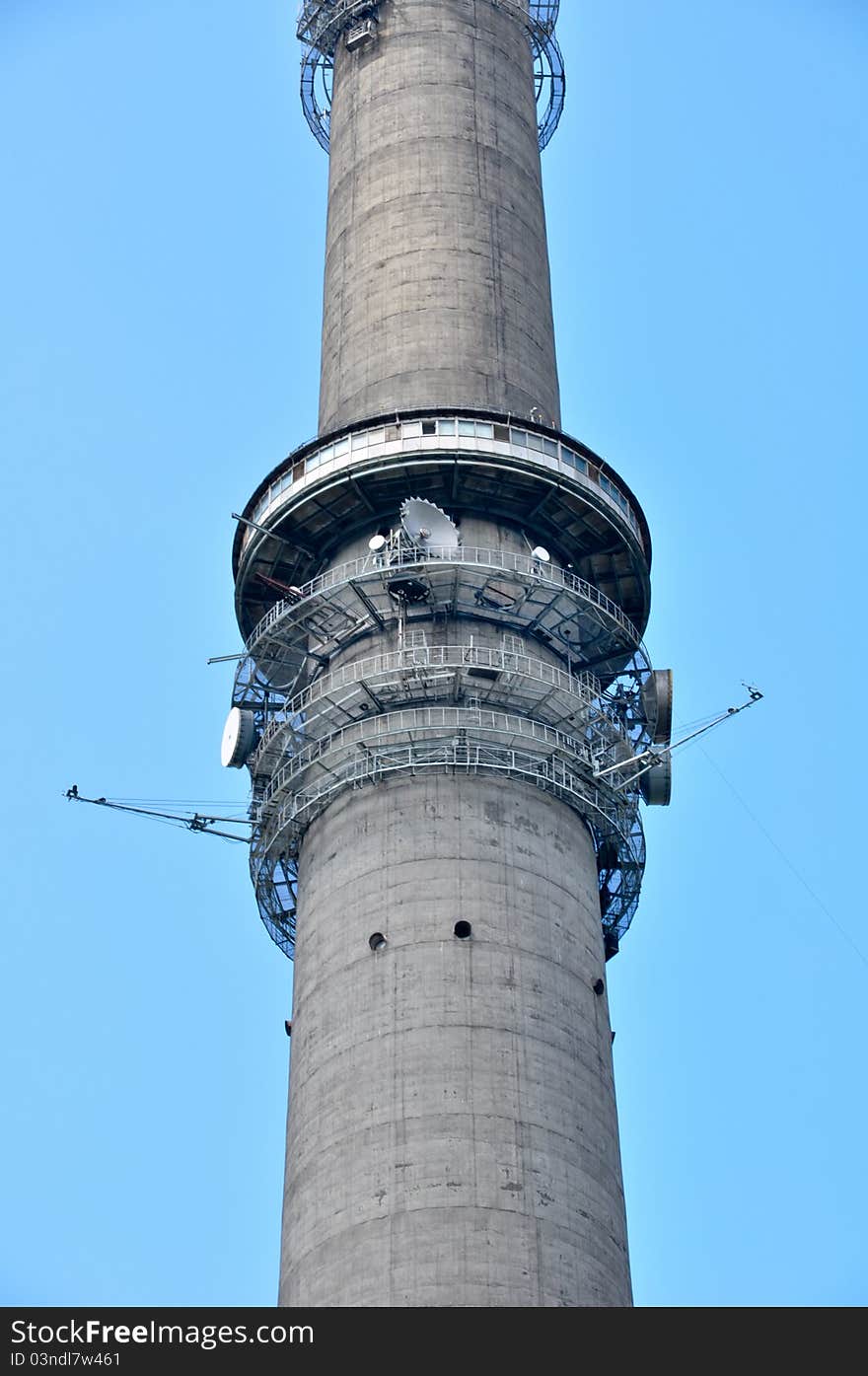 Tower Ostankino, Moscow, Russia