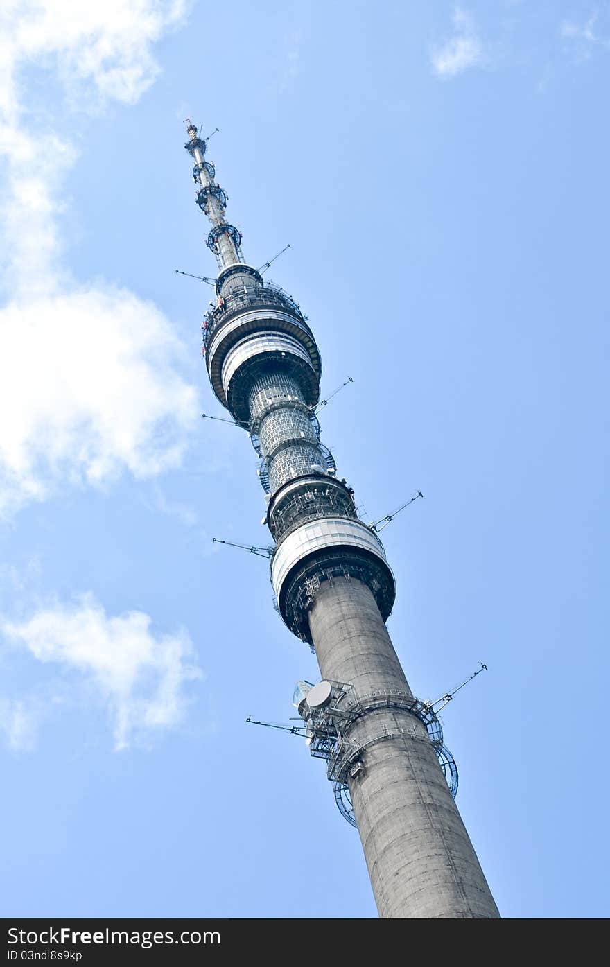 Tower Ostankino, Moscow, Russia