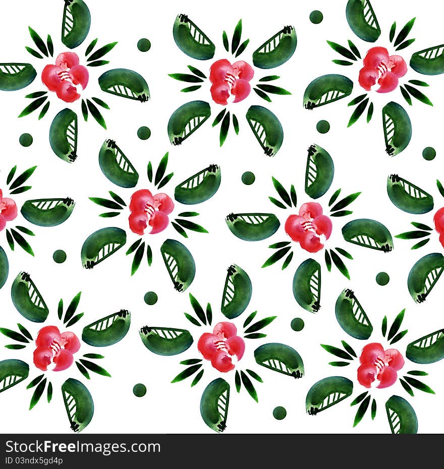 Flower background. Basis for design.