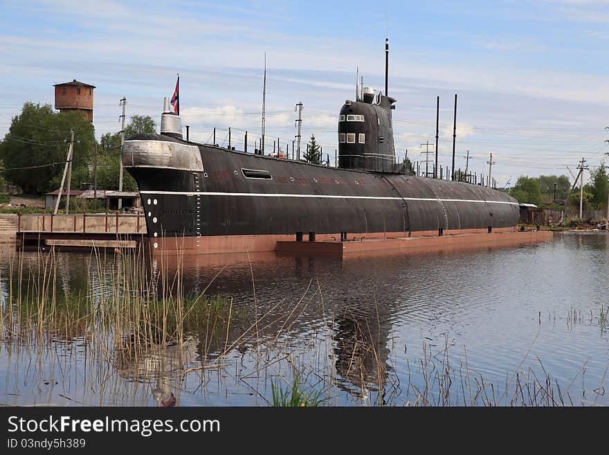 Docked Submarine