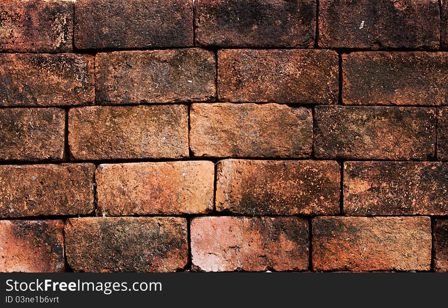 Detail of grunge brick wall. Detail of grunge brick wall