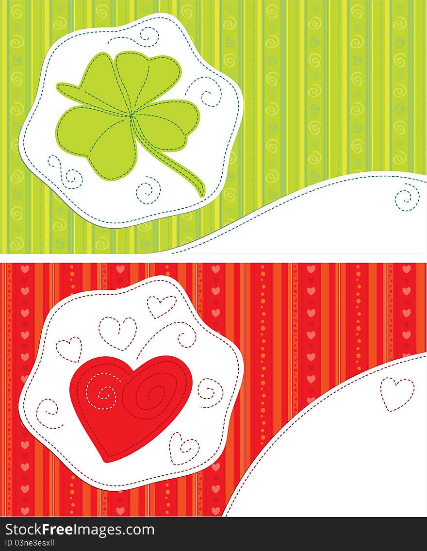 Greeting Cards - Luck, Love