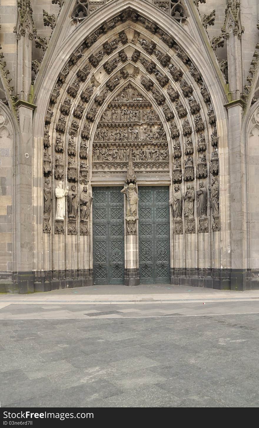 Cathedral door in Colone germany