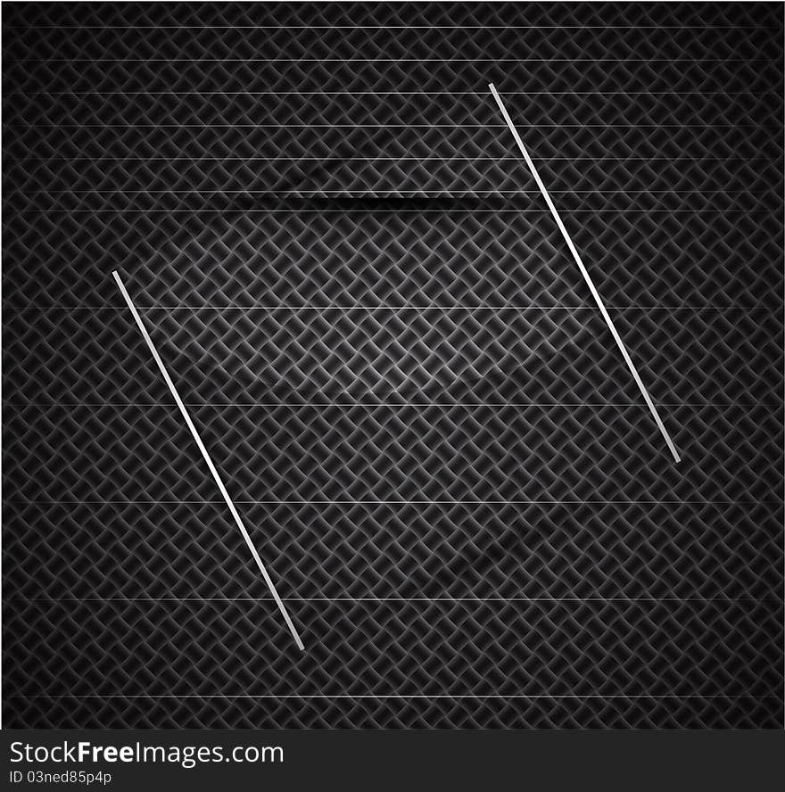 Carbon texture with glass plate