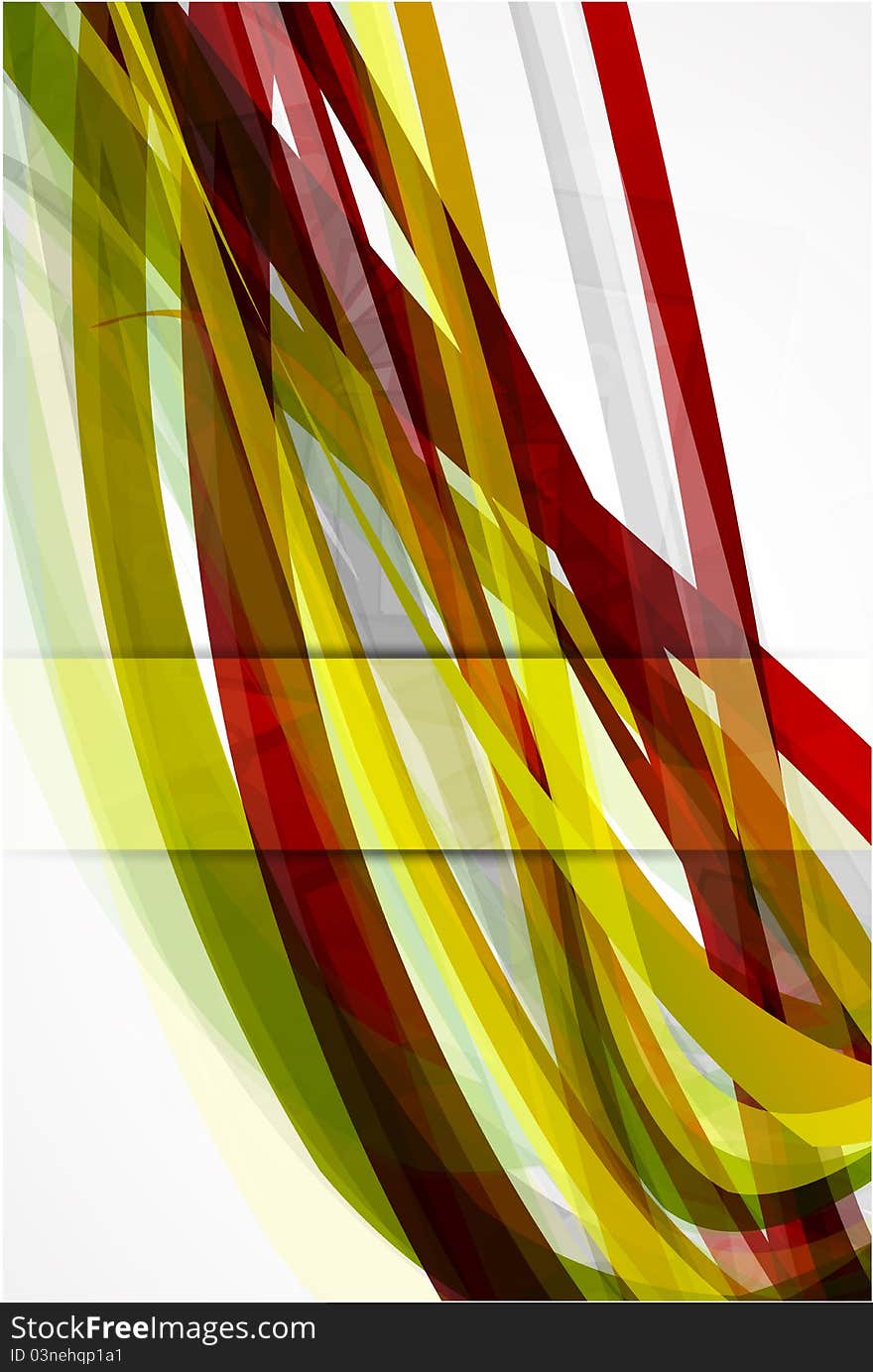 Abstract red lines  background