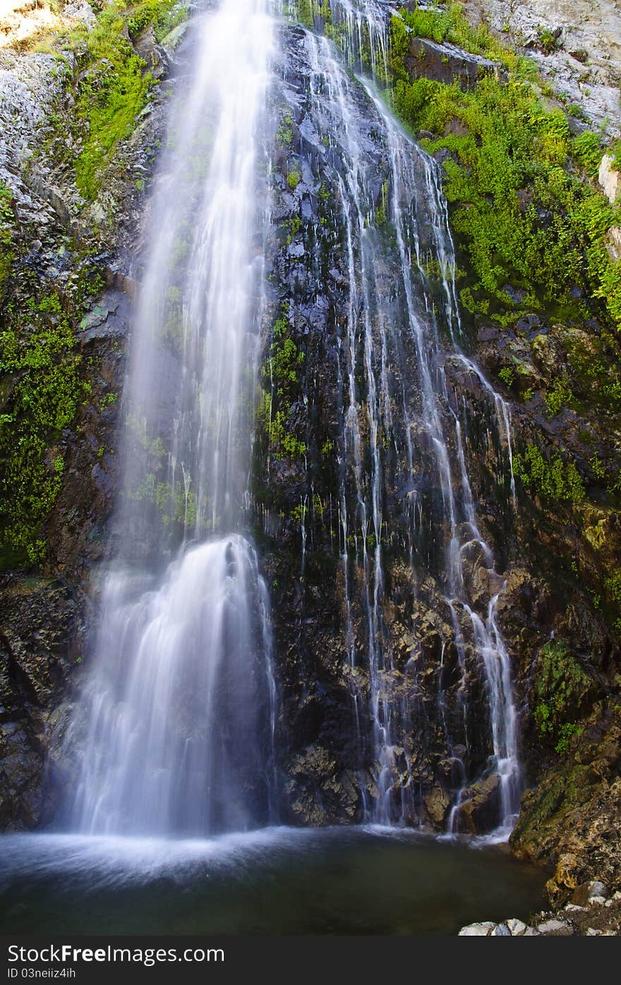 A long exposure of the Bonita waterfall. A long exposure of the Bonita waterfall