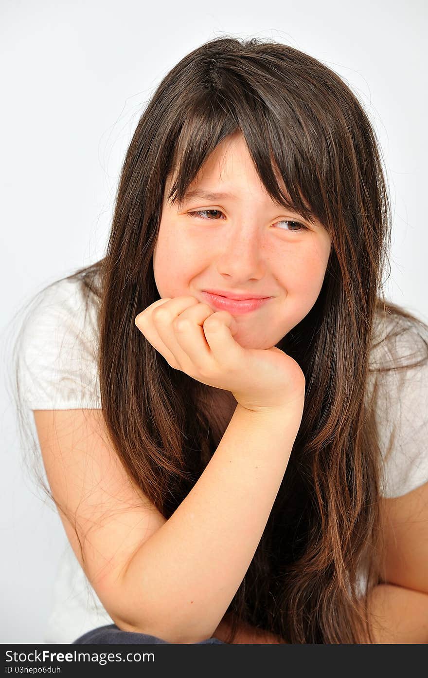 Italian model young girl crying with sad depressed face punishment. Italian model young girl crying with sad depressed face punishment