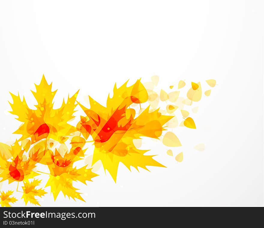 Autumn  Leaves Background