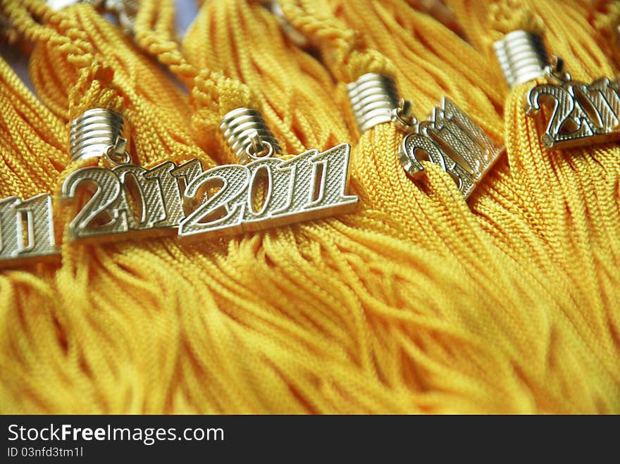 2011 Graduation Tassels