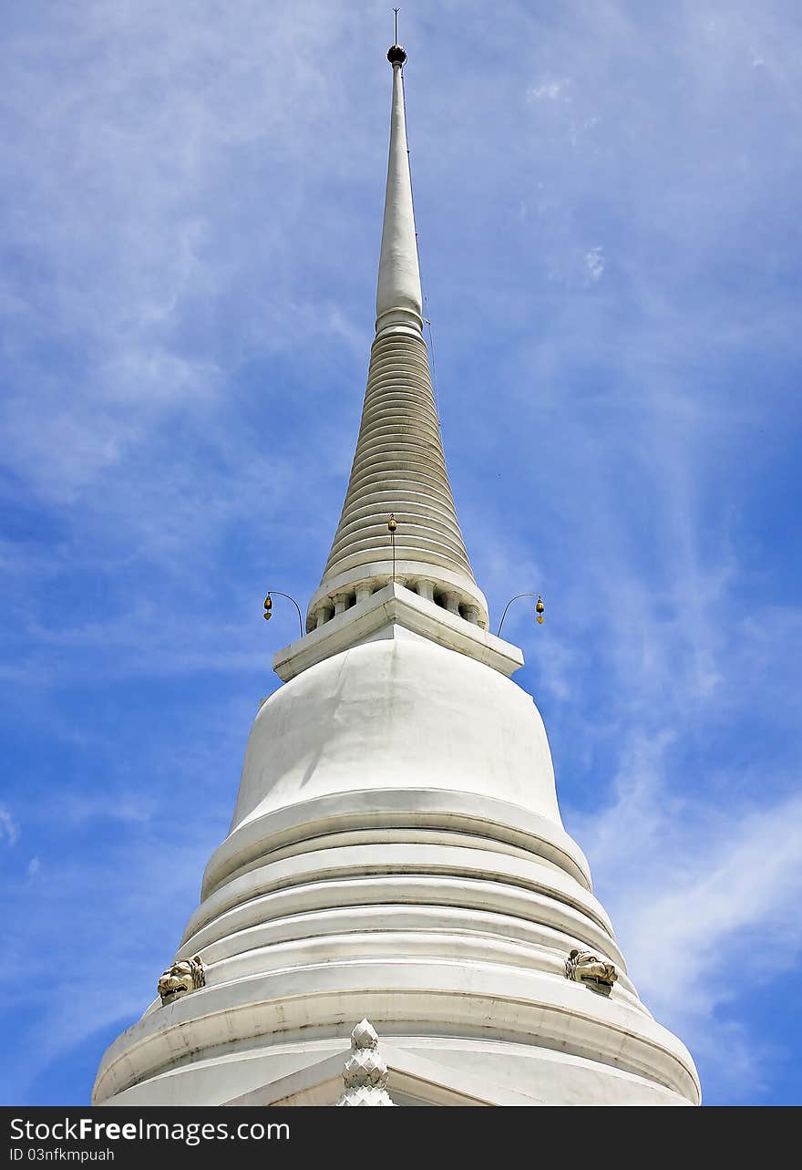 Stupa in Wat Pathumwanaram, Bangkok, Thailand. Photo taken on: July 10th, 2011. Stupa in Wat Pathumwanaram, Bangkok, Thailand. Photo taken on: July 10th, 2011