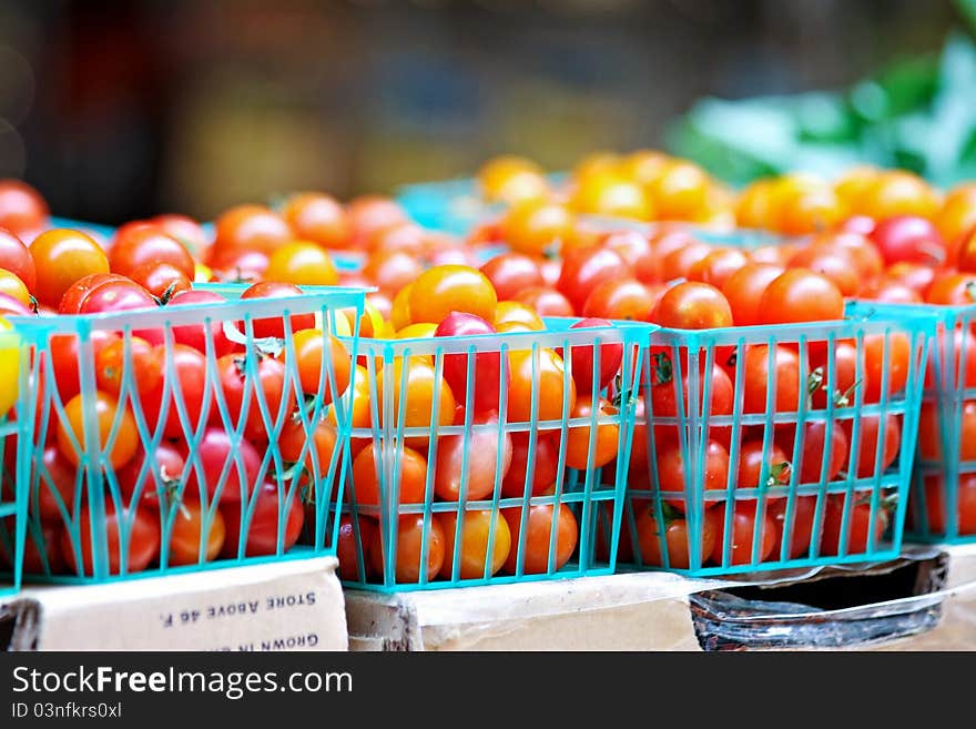 Colorful Cherry Tomatoes