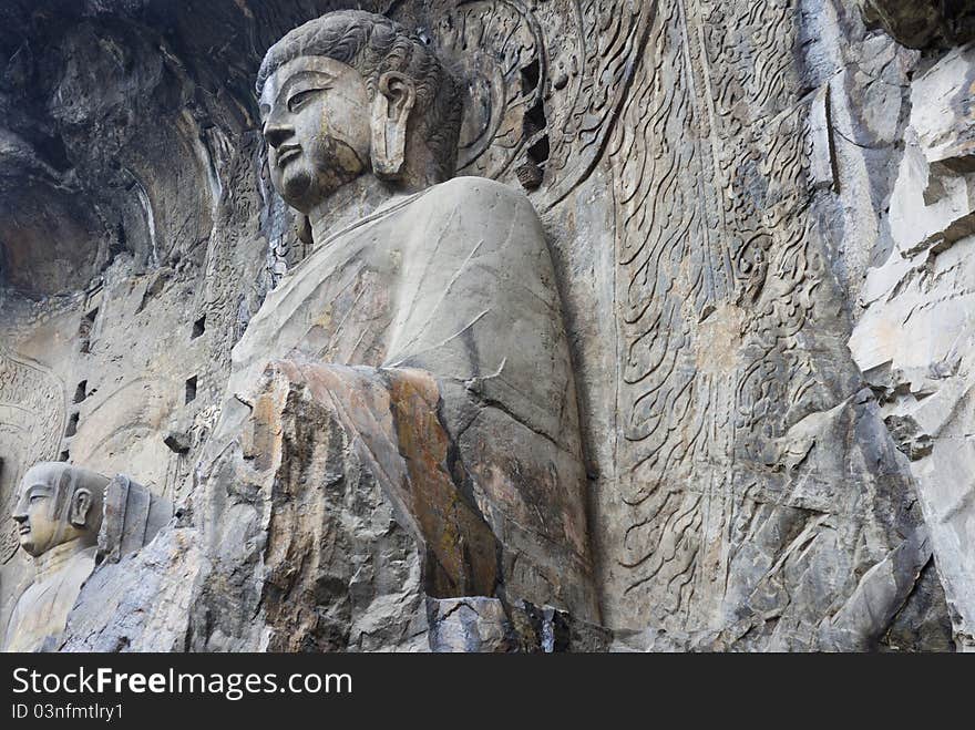 Closeup Of A Buddha