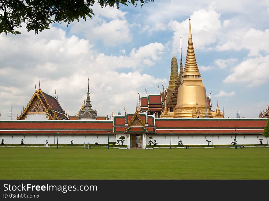 Seeing Grand Palace - Temple of Bangkok Thailand. Seeing Grand Palace - Temple of Bangkok Thailand