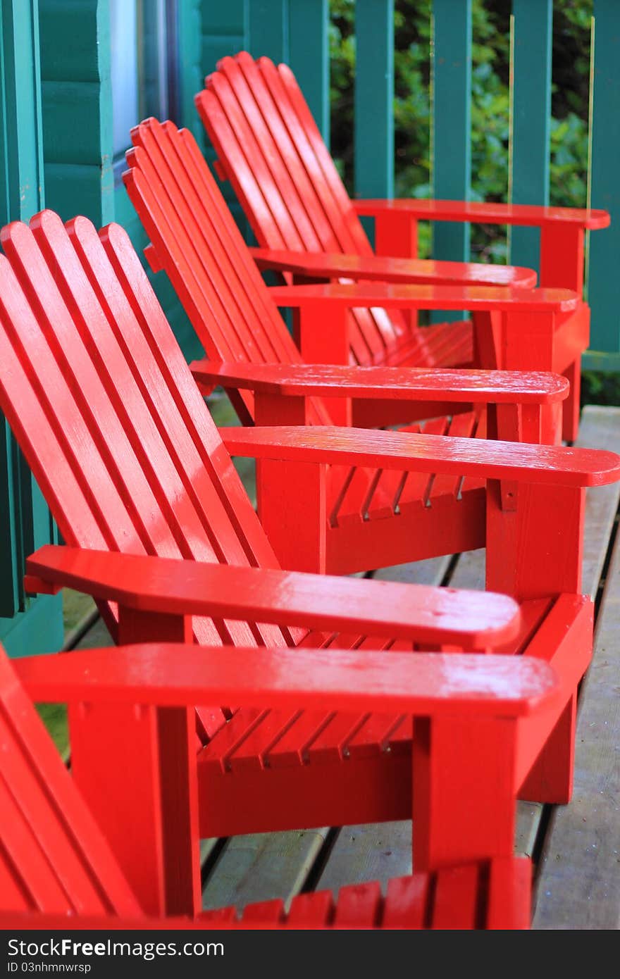 Red Adenak Chairs