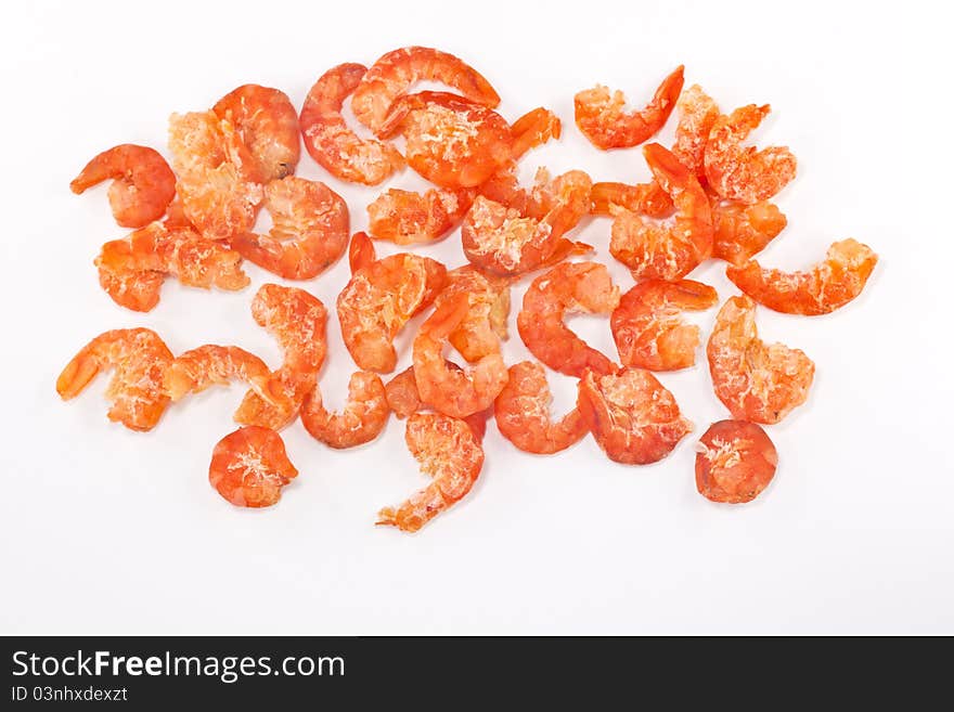 Dried salt prawn