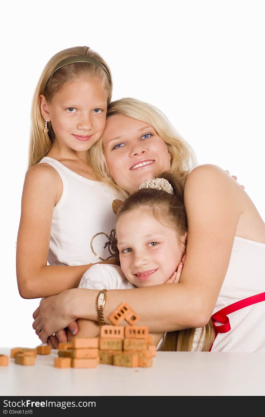 Mom Plays With Daughters