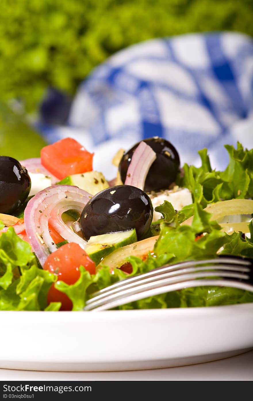 Healthy Greek Salad