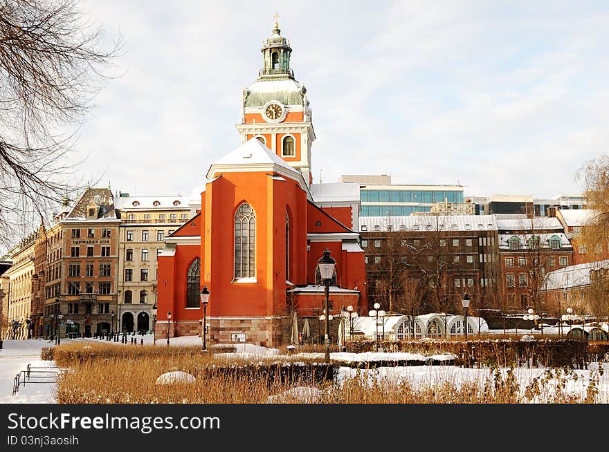 Winter Stockholm.