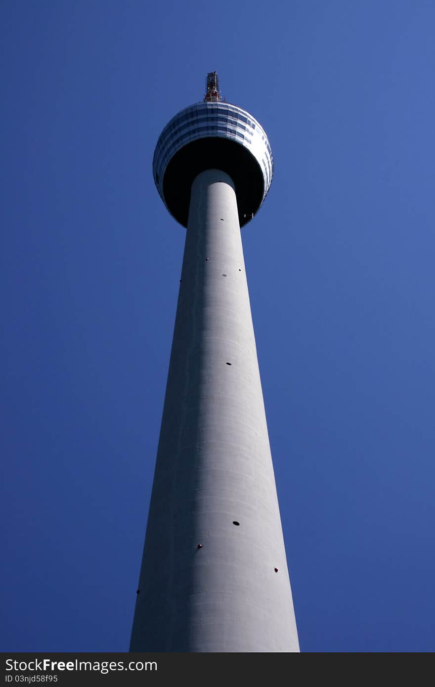 Oldest TV Tower in Stuttgart, Germany.