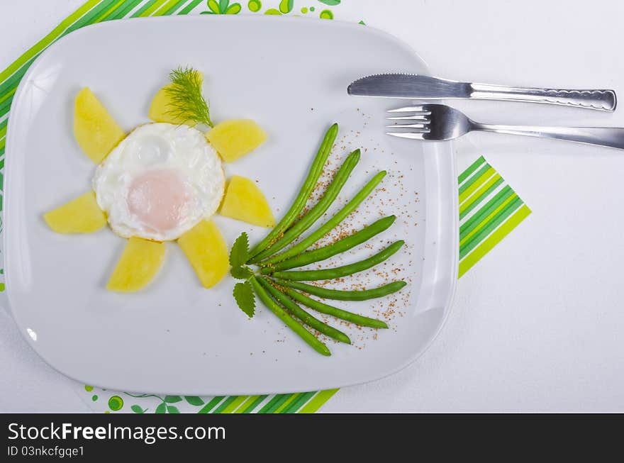 French beans With Reflects