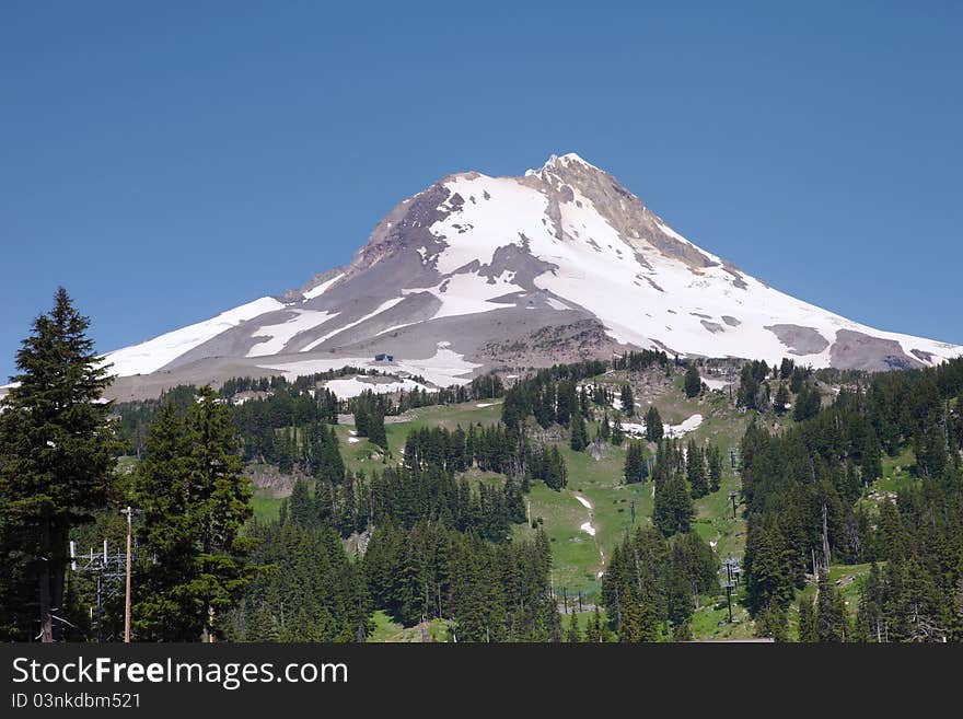 Mount Hood, pacific northwest highest peak.