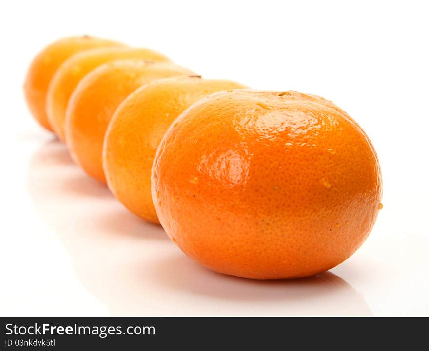 Fresh fruit on a white background. Fresh fruit on a white background