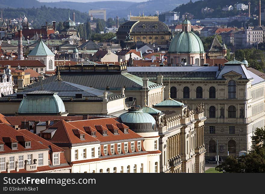 Historic buildings in Prague