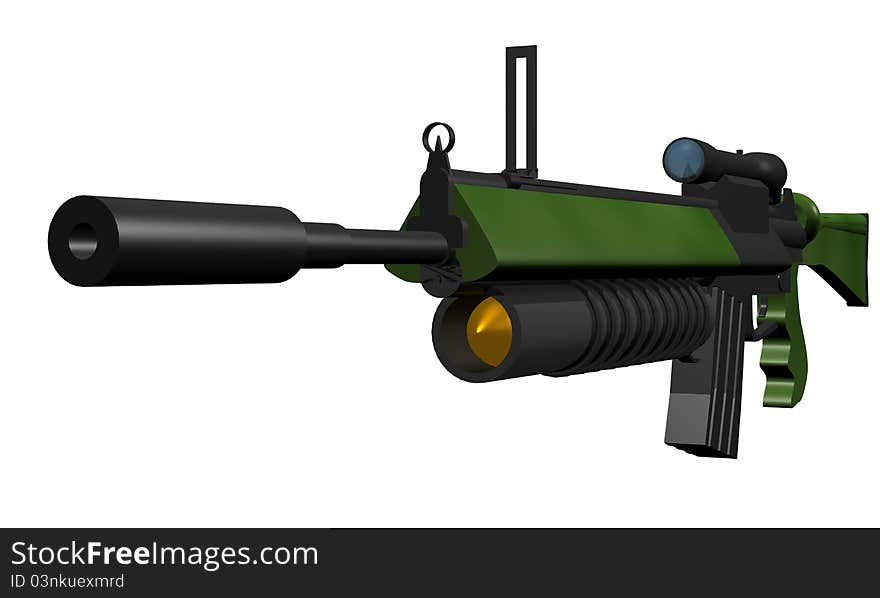 Submachine gun