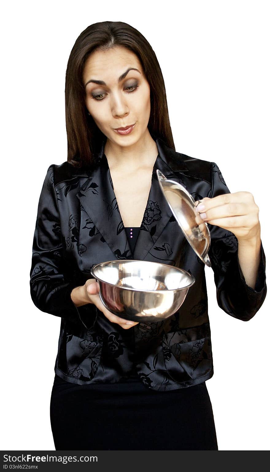 Woman With Sauce Pan