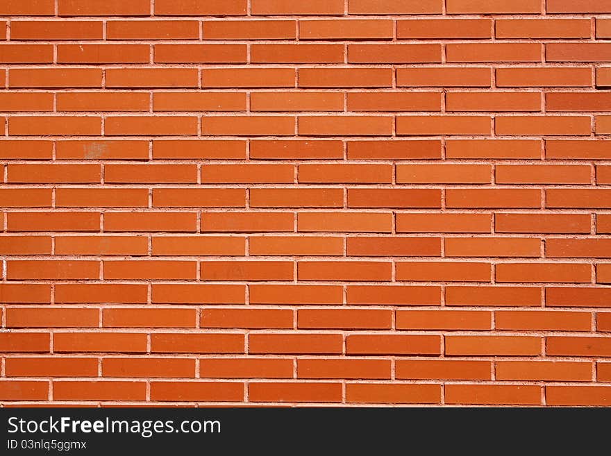 Bright sunshine on brick wall. Bright sunshine on brick wall