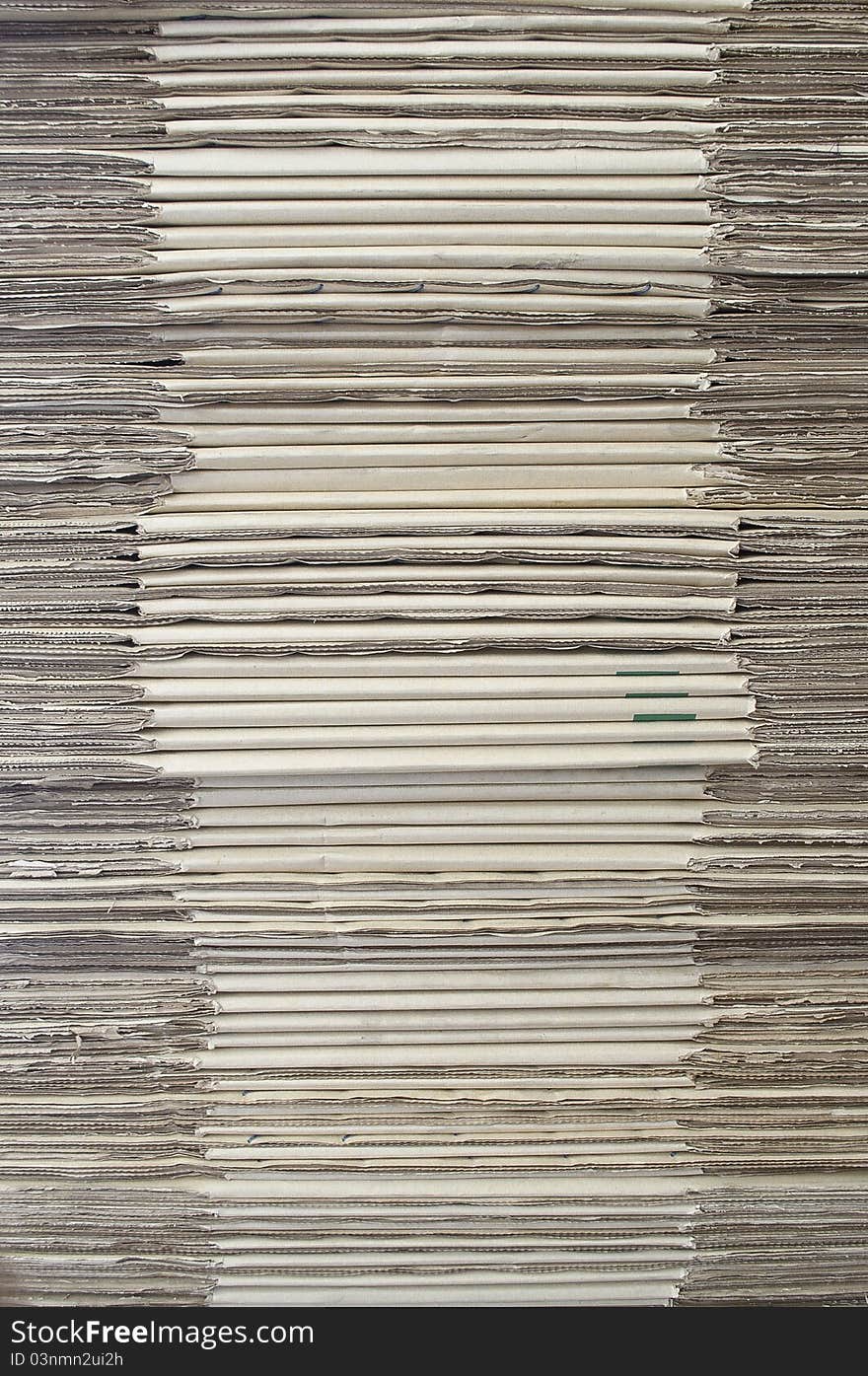 Cardboard Stack Texture.