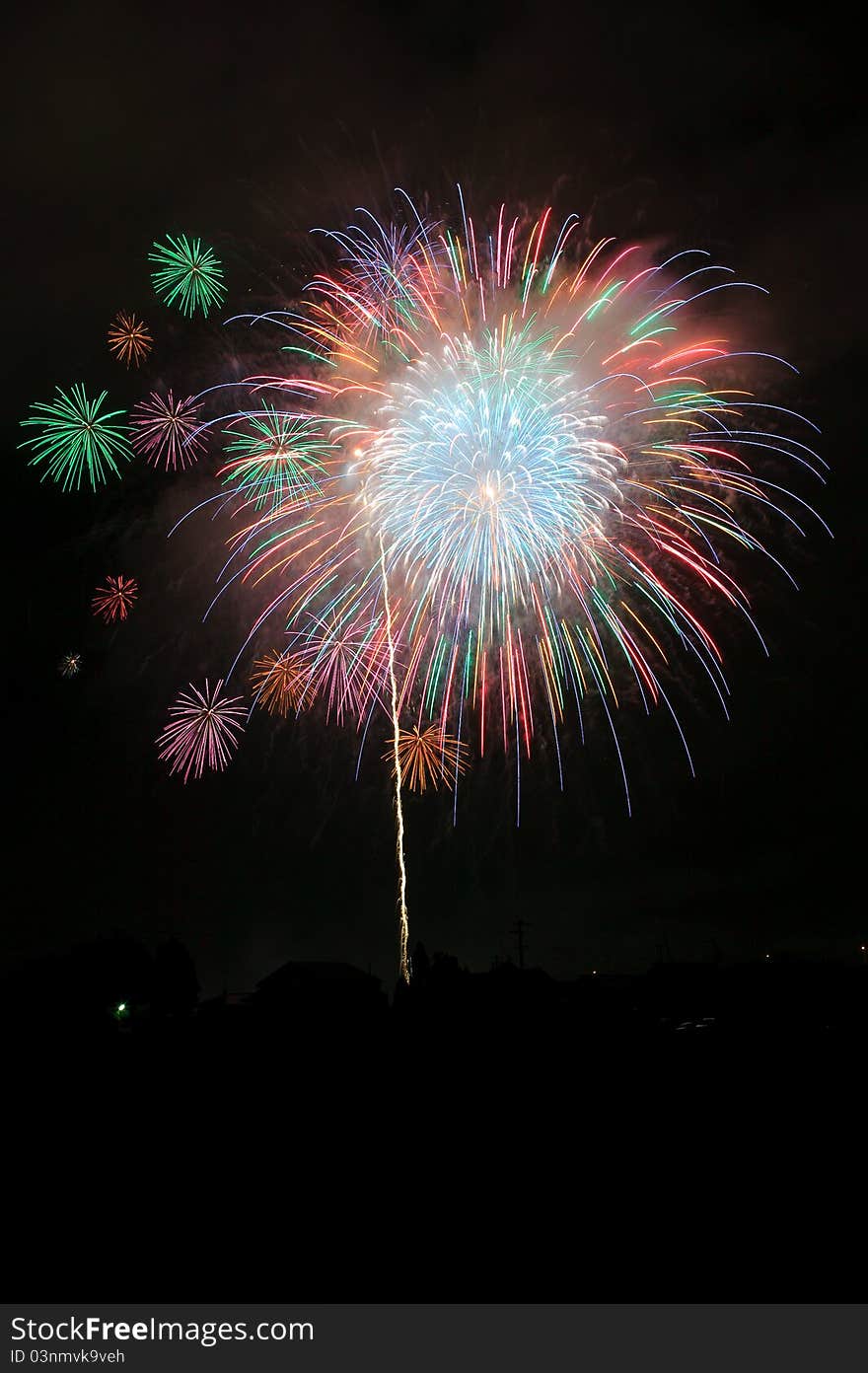 Fukuroi Fireworks 2011 August  6. Fukuroi Fireworks 2011 August  6