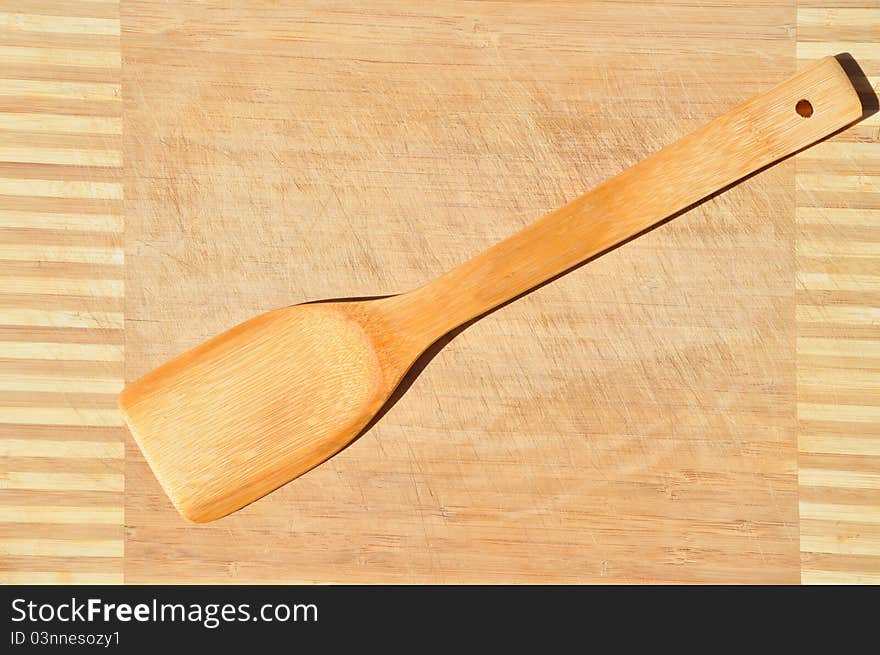 Wood spoon