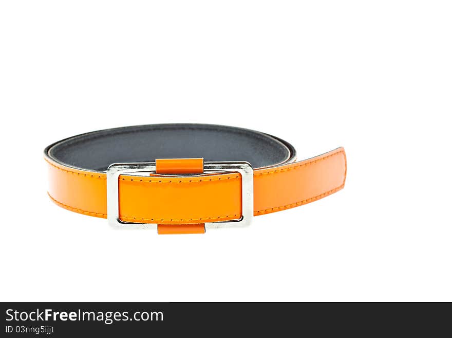 Colorful orange belt