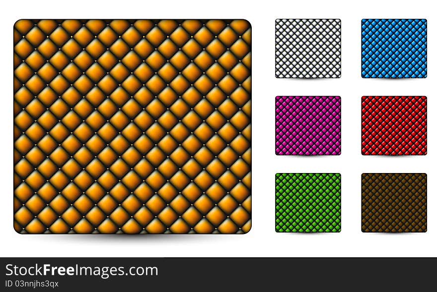 Colorful genuine leather pattern background