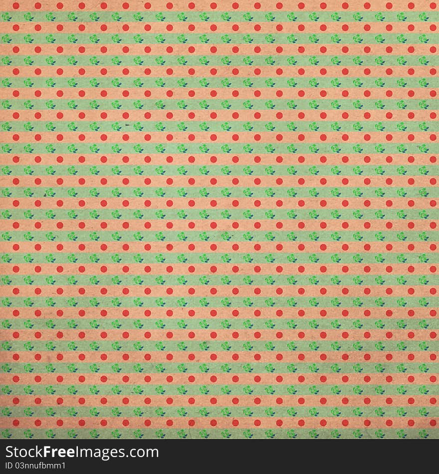 Vintage background from grunge paper, retro pattern