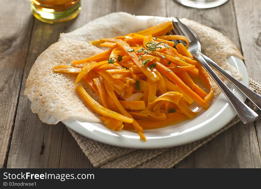 Appam And Carrots