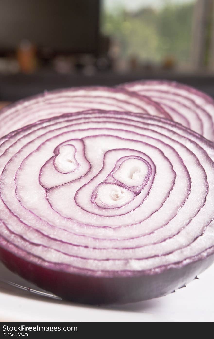 Sliced Red Onion