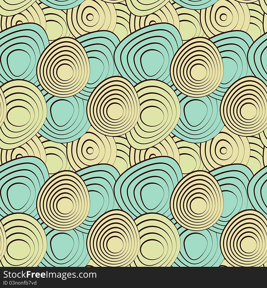 Seamless retro background