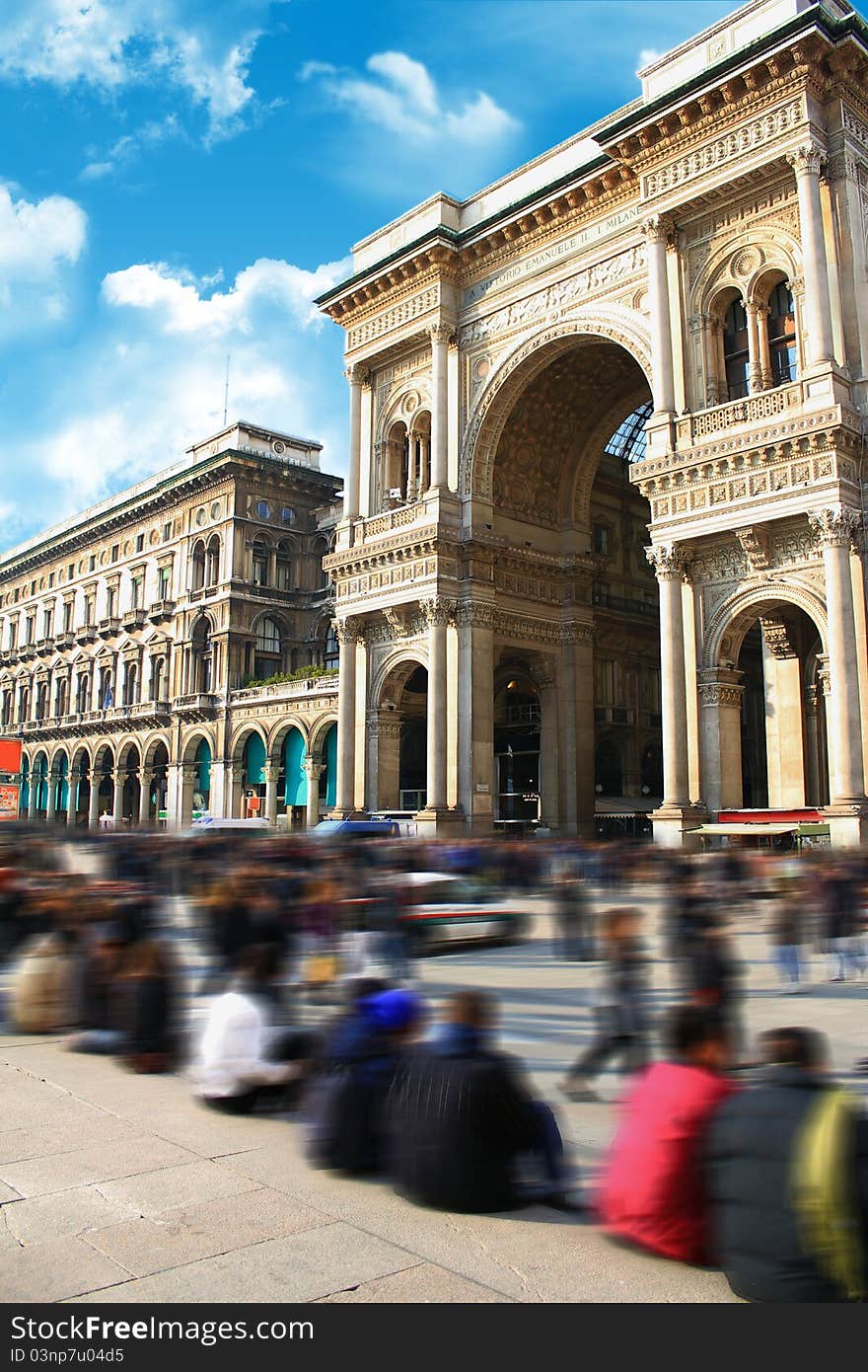 Galleria Vittorio Emanuele Milano Expo