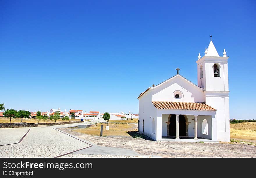 Church in Luz village. Alentejo region, Portugal. Church in Luz village. Alentejo region, Portugal.