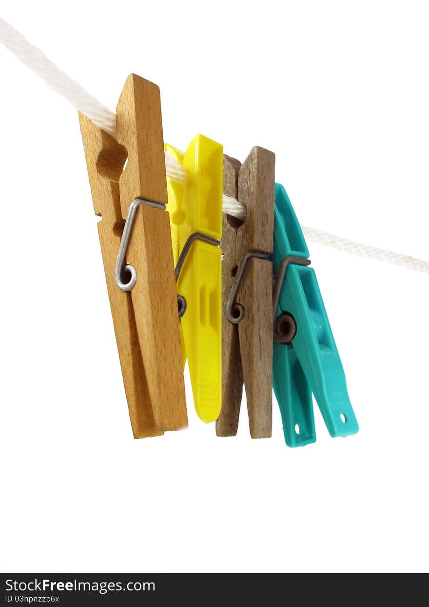 Colorful Clothespins