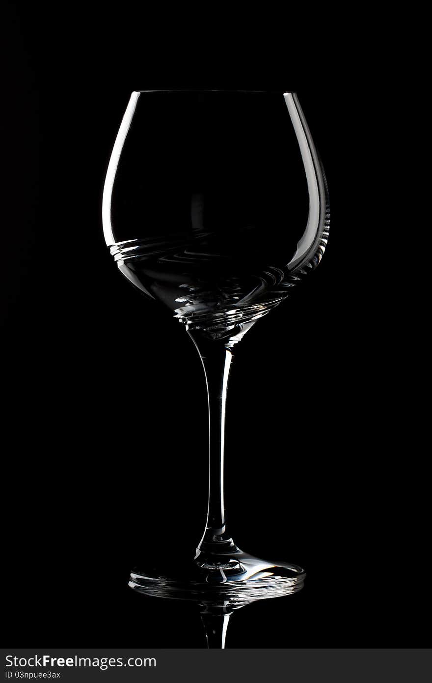 Structured Wine Glass