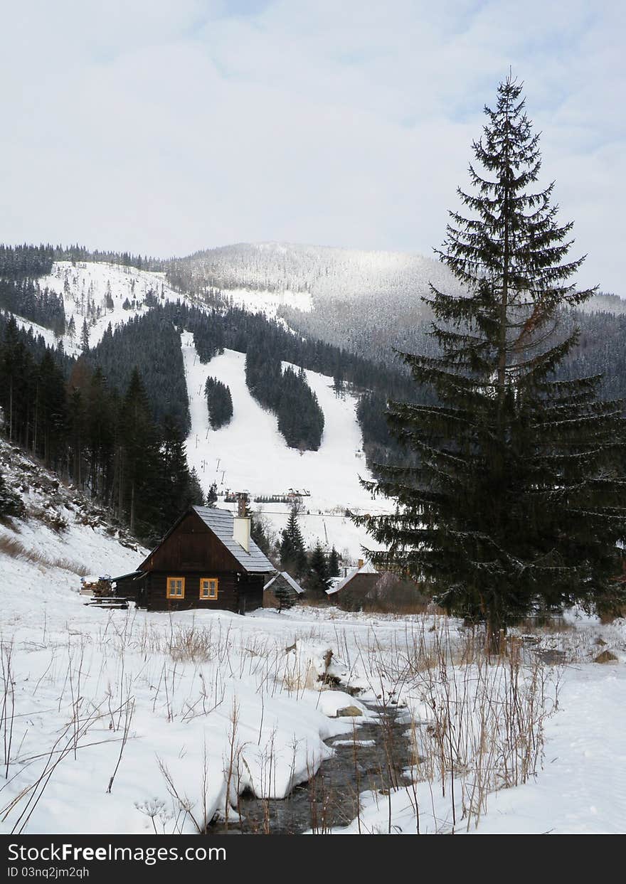 Winter cottage