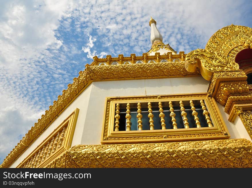 Phra Mahachedi Chai Mongkhon Temple,Roi-Et Province, Thailand